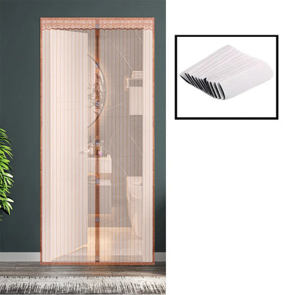 Magnetic Door Curtain Anti Mosquito Insect Net Summer Fly Screen Net Punch-Free Mosquito Nets For Window Invisible Mesh Gauze